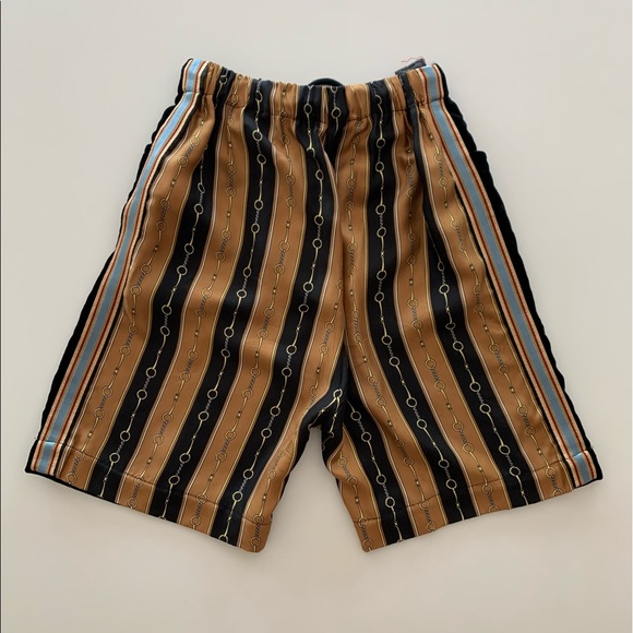 Gucci Velvet/Silk Horsebit Shorts - Picture 3 of 11